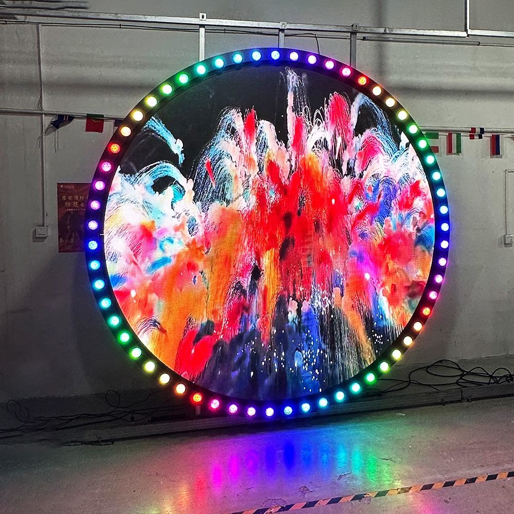 150cm Diameter P3 Outdoor Round LED Display