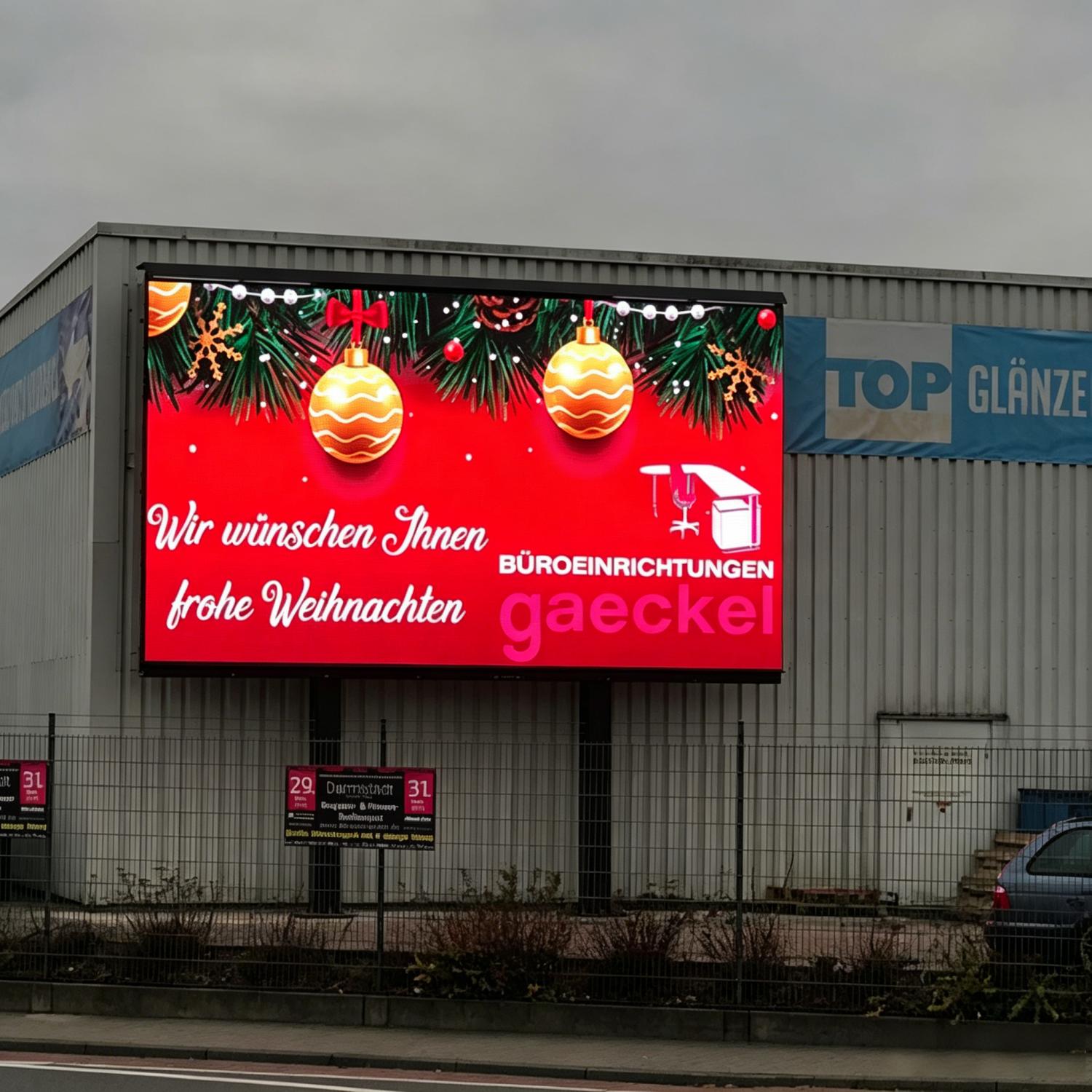 Front Open LED Display Screen
