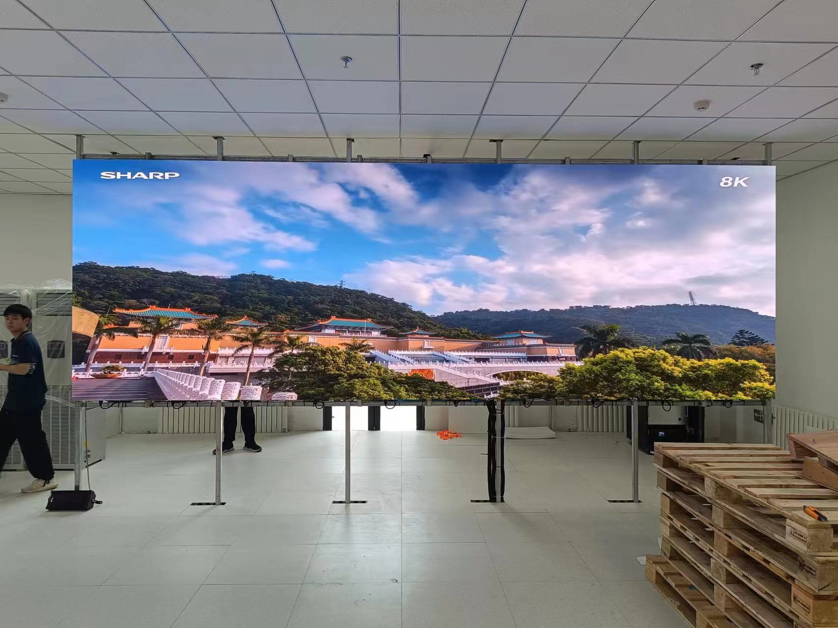  PH1.25 COB LED screen for meeting room 