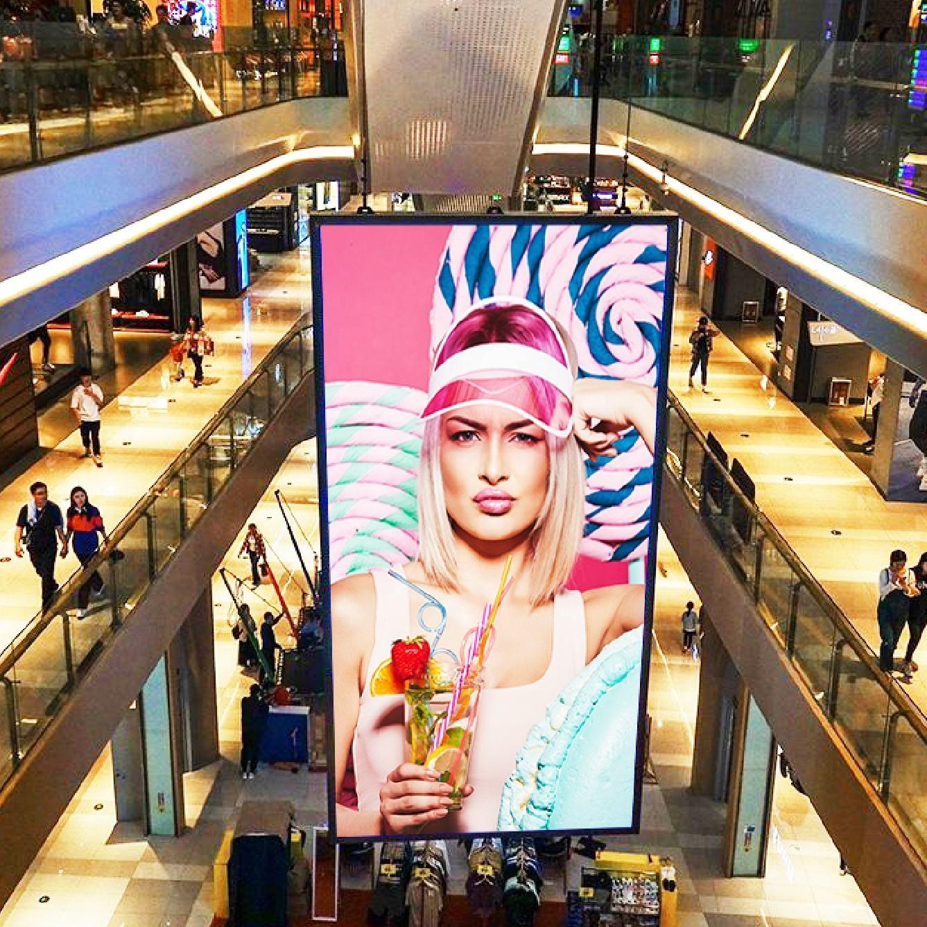500×500mm Double-Sided LED Display
