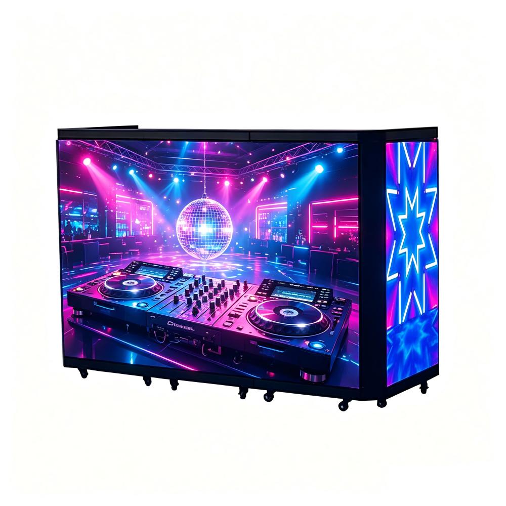 Six Folding Led Display Screen/DJ Booth LED Screen
