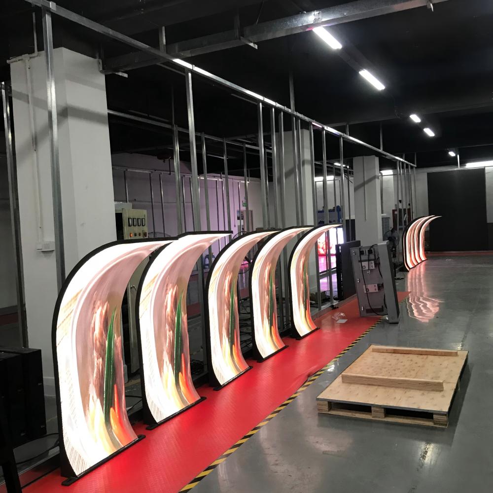 Flexible LED Display /creative LED display screen