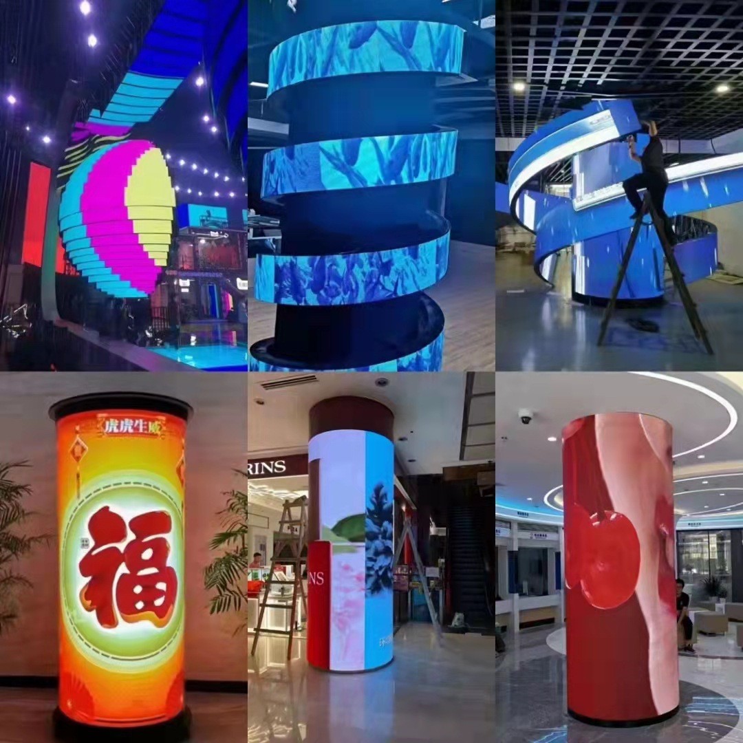 Flexible LED Display /creative LED display screen