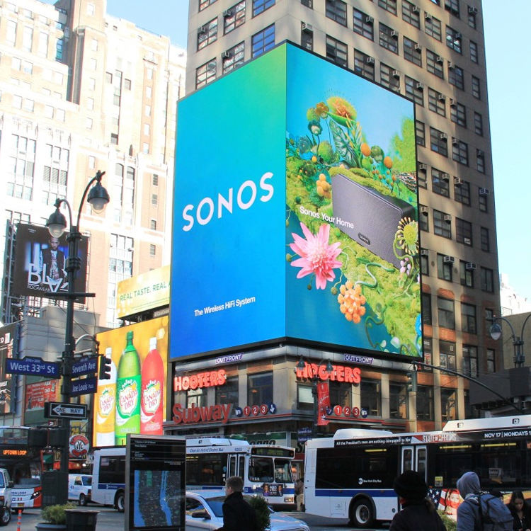 Front Service Aluminum LED Display