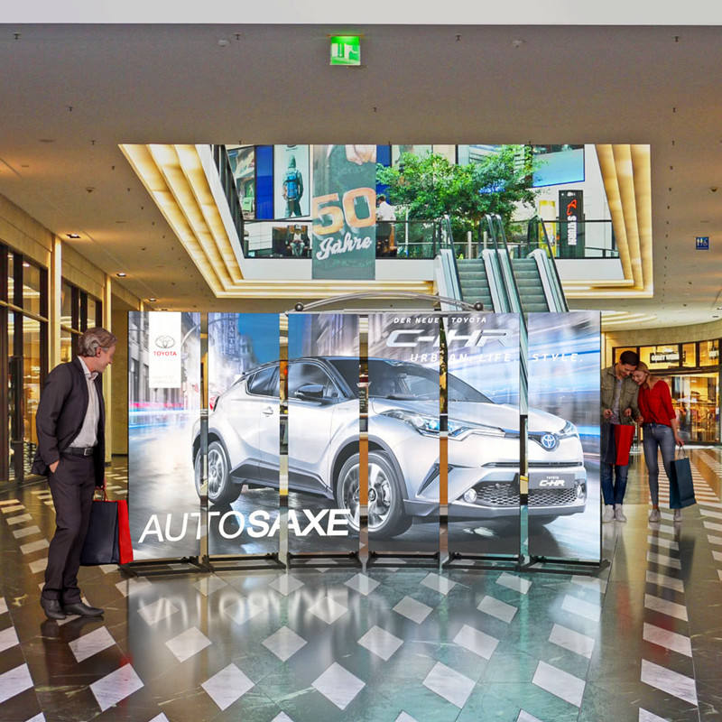 New LED poster display/ultra light poster LED screen